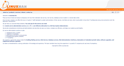 Desktop Screenshot of linuxman.biz