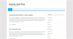 Desktop Screenshot of geek.linuxman.pro.br