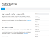 Tablet Screenshot of geek.linuxman.pro.br